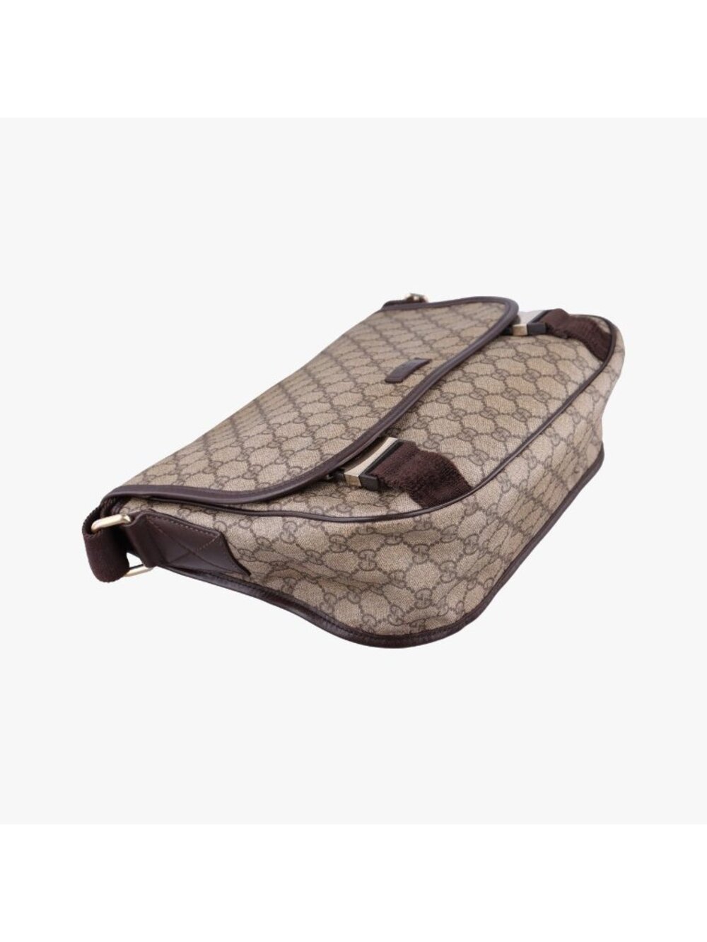 Gucci GG Plus Messenger Brown Leather - Picture 5 of 16